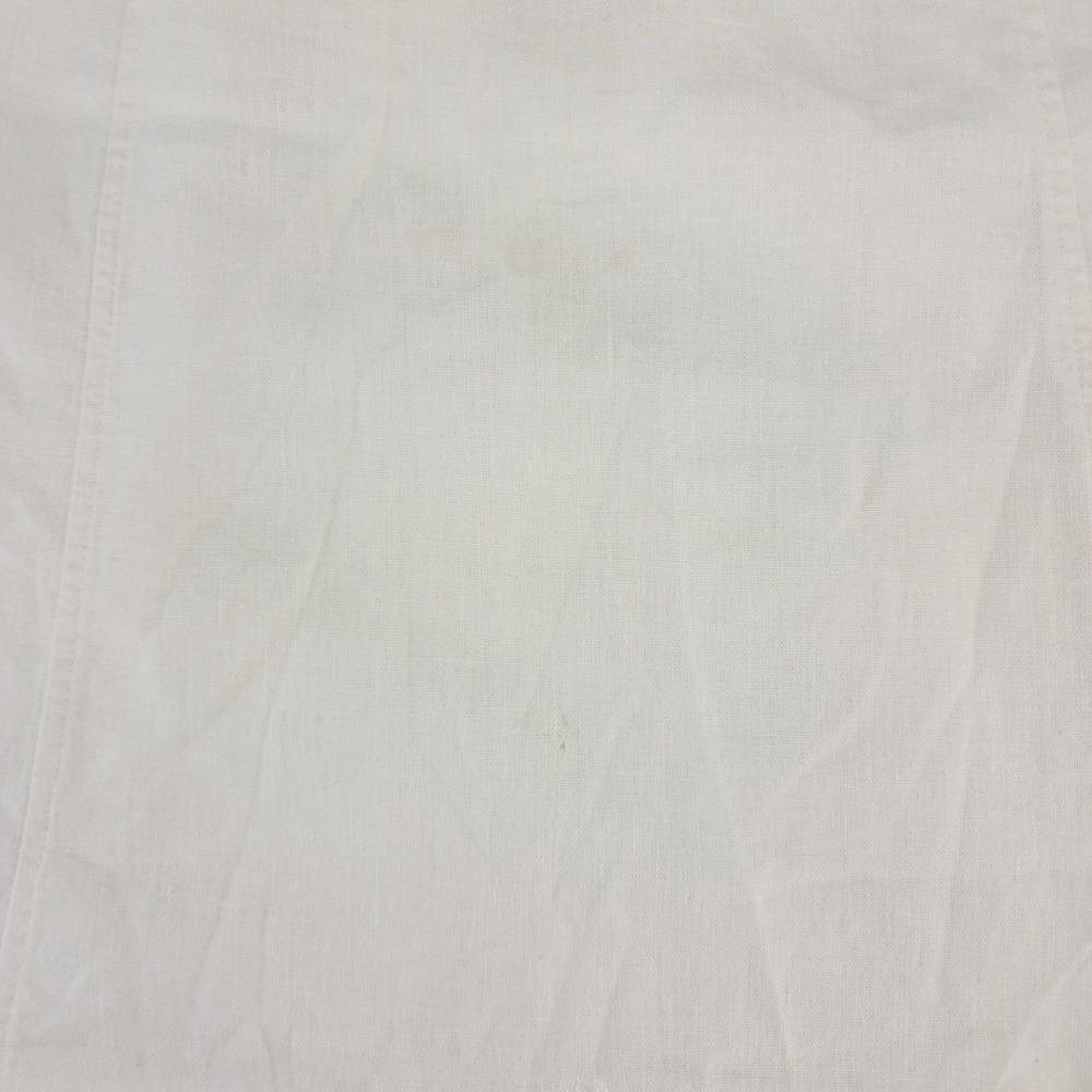 Hillard & Hanson Women Ivory Linen Blend Embroidered Sequin Midi Skirt 12 - Picture 5 of 7